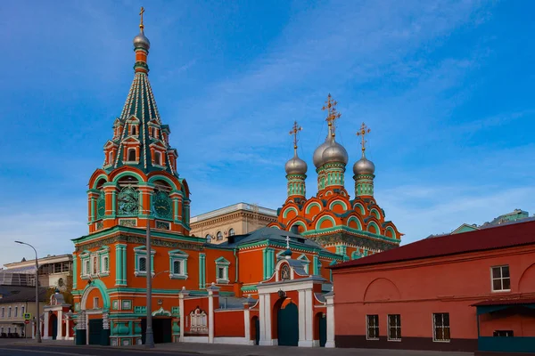Templo Gregorio Neokesariyskiy Iglesia Ortodoxa Moskvoretsk Decanato Ciudad Moscú Diócesis —  Fotos de Stock
