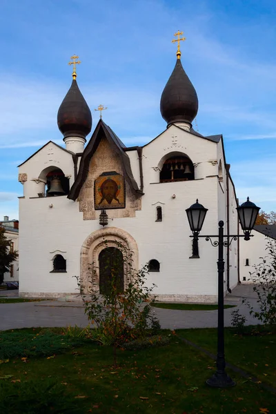 Igreja Ortodoxa Território Convento Marta Maria Misericórdia Moscou — Fotografia de Stock