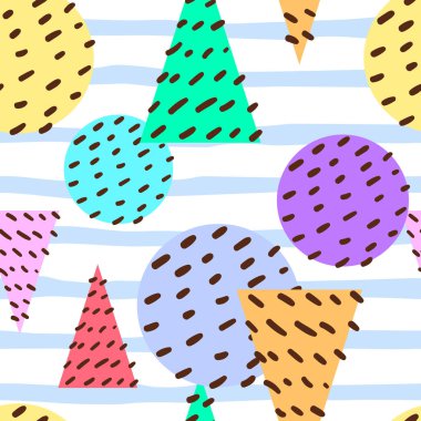 Soyut, pürüzsüz model vektörü