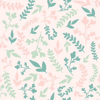 Çiçeksiz desen vektörü