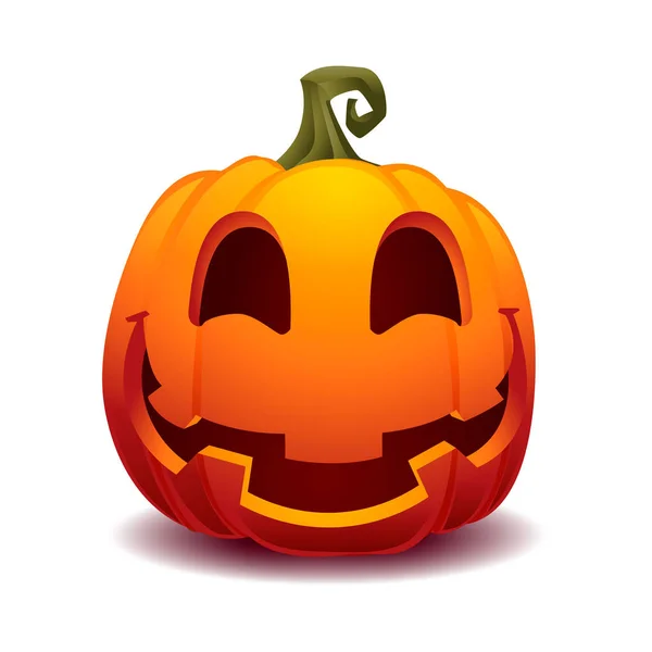 Calabaza Halloween Vector Ilustración — Archivo Imágenes Vectoriales