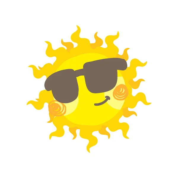 Summer sun — Stock Vector © SlipFloat #7493801