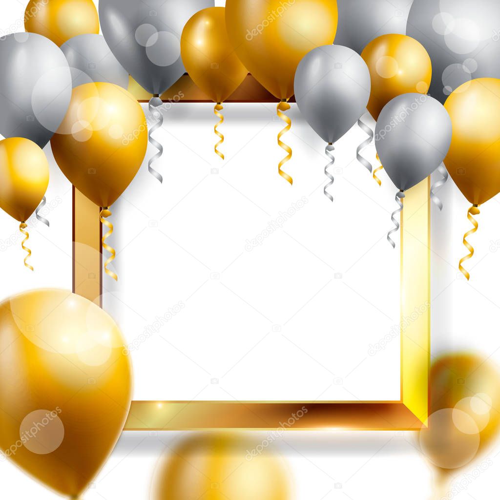birthday celebration background, birthday balloon wallpaper