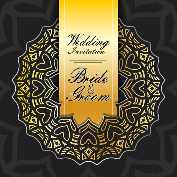 дизайн свадебного приглашения
