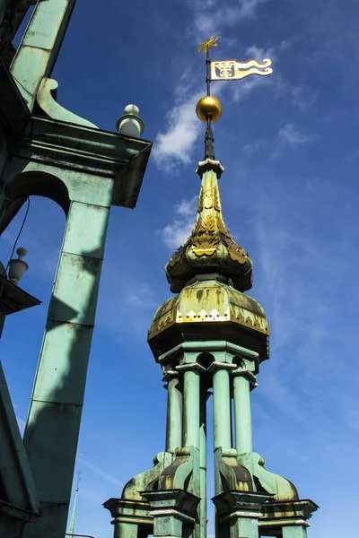 Золотой Купол Мэрии Гданьске Польша — стоковое фото
