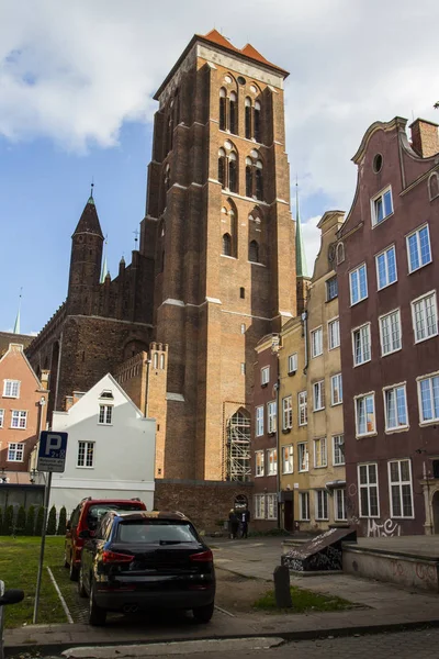 Mary Church Formally Basilica Assumption Blessed Virgin Mary Roman Catholic — стоковое фото