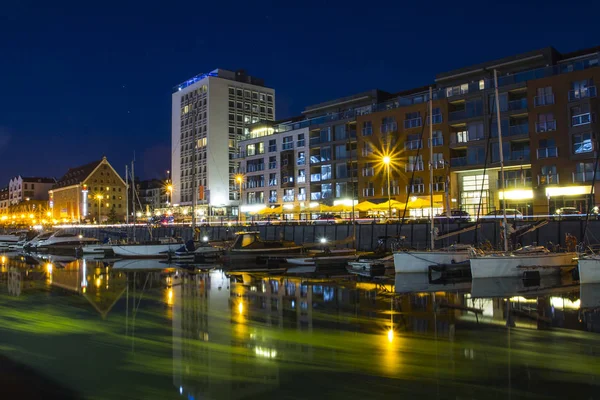 Marina Gdansk şehir. Polonya