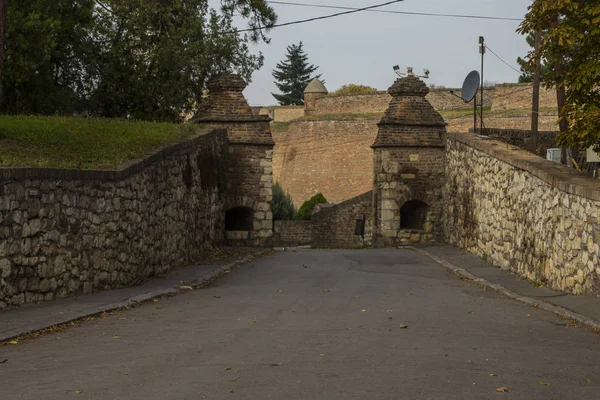 Stará Brána Pevnosti Bělehrad Srbsko — Stock fotografie