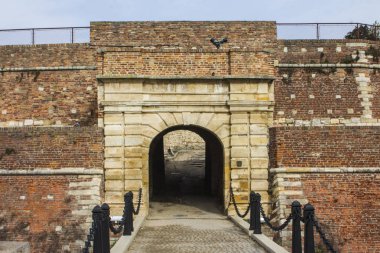 Belgrad Kalesi eski kapısı. Sırbistan