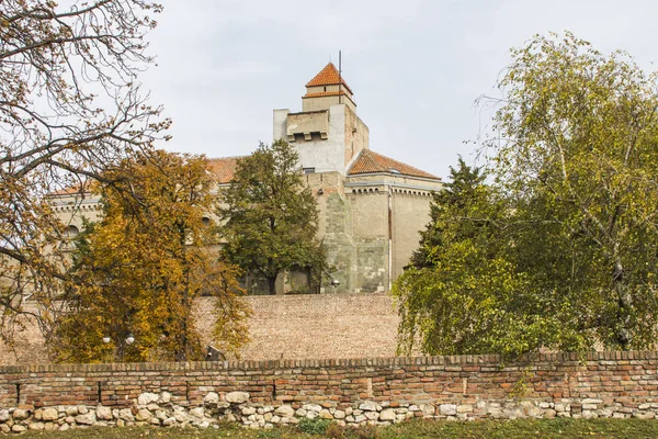 Antigua Muralla Fortaleza Belgrado Serbia — Foto de Stock