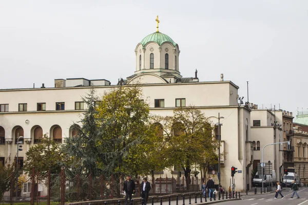 Building Serbian Orthodox Church Belgrade Serbia — Stock Photo, Image