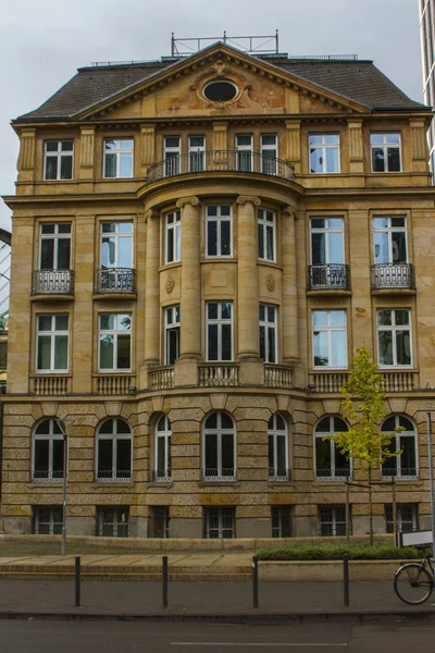 Hermosa Casa Histórica Centro Frankfurt Main Alemania — Foto de Stock