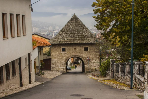 Historické Městské Brány Sarajeva Bosna Hercegovina — Stock fotografie
