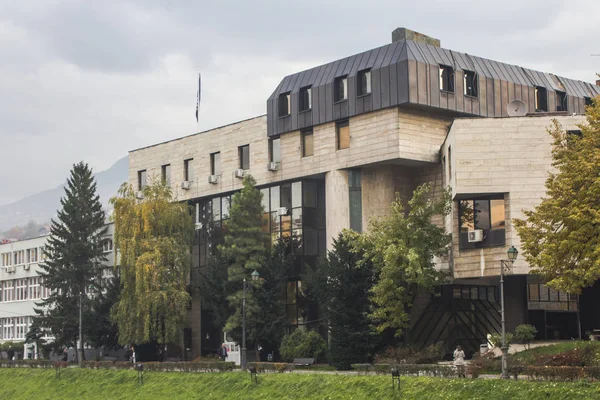 Byggnad Parlamentet Federationen Bosnien Och Hercegovina Sarajevo — Stockfoto