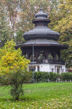 Saraybosna Park müzikal Pavyonu. Bosna Hersek
