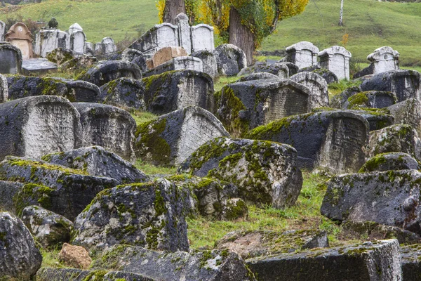 Historický Opuštěný Židovský Hřbitov Sarajevu Bosna Hercegovina — Stock fotografie