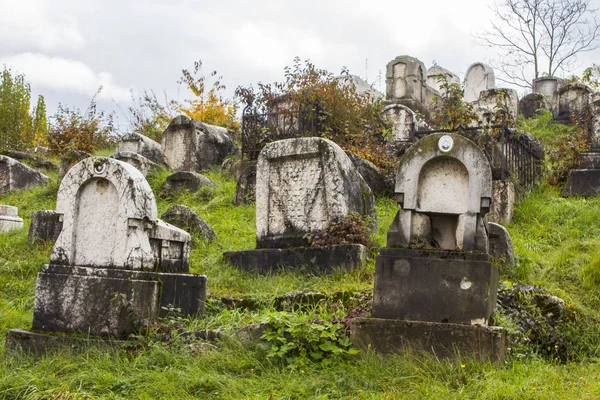 Historical Abandoned Jewish Cemetery Sarajevo Bosnia Herzegovina — Stock Photo, Image