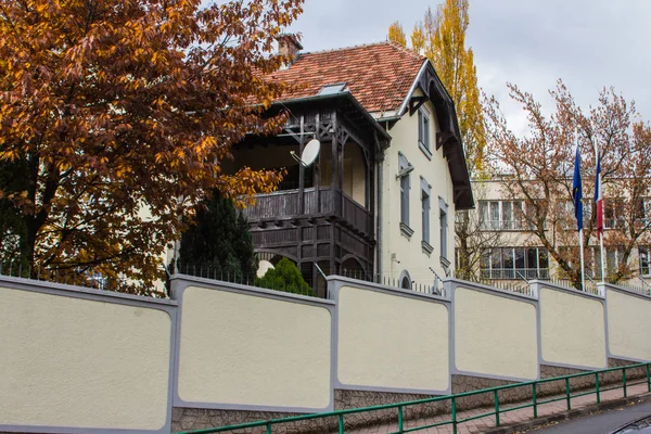 Casa Histórica Centro Sarajevo Bósnia Herzegovina — Fotografia de Stock
