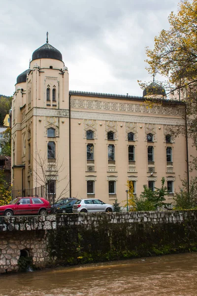 Ασκενάζι Συναγωγή Στο Σεράγεβο Βοσνία Ερζεγοβίνη — Φωτογραφία Αρχείου