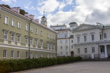 Vilnius'un Eski Kent Meydanı'nda. Litvanya