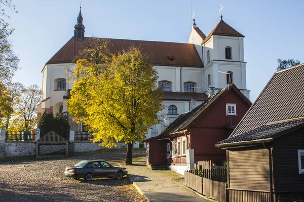 Iglesia Santa María Trakai Lituania Una Iglesia Católica — Foto de Stock