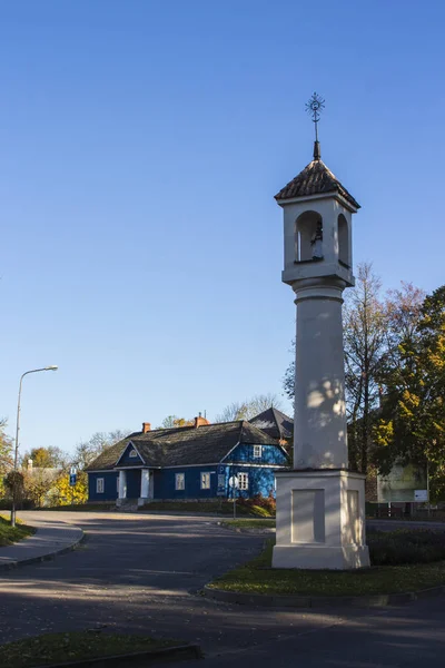 Straat Gedenkteken Stad Trakai Litouwen — Stockfoto