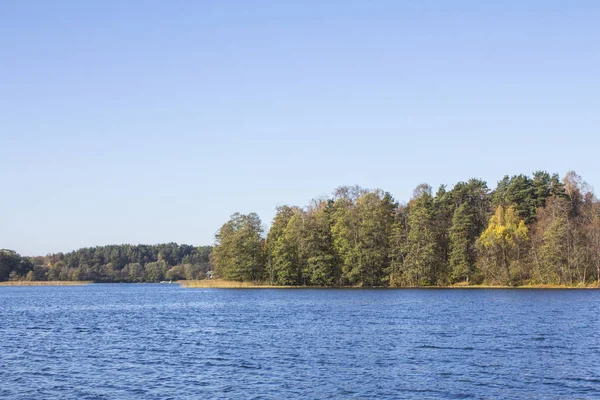 Lago Galve Trakai Lituania — Foto de Stock