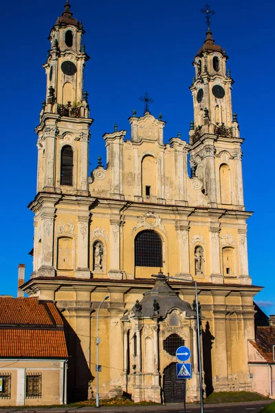 维尔纽斯被遗弃的阿森松天主教堂 立陶宛 — 图库照片