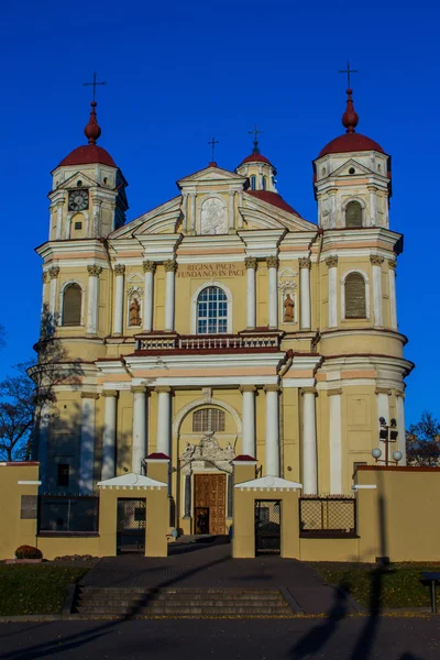 Peter Paul Kilisesi Vilnius Litvanya Bulunan Bir Roma Katolik Kilisesidir — Stok fotoğraf