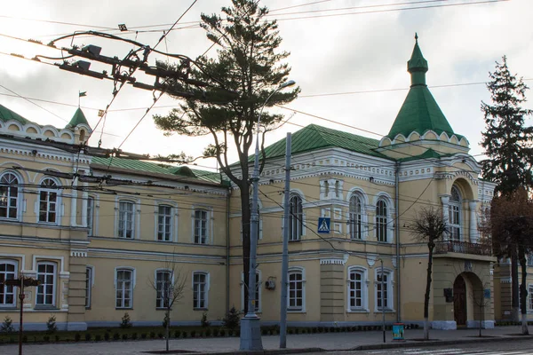 Ein Schönes Haus Der Straße Von Vinnytsia Ukraine — Stockfoto