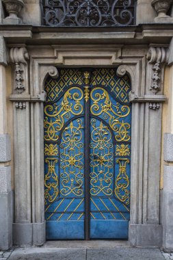 Wroclaw Üniversitesi binasında inanılmaz kapılar. Polonya