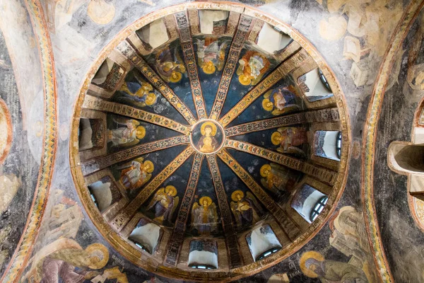 Стародавні Фрески Колишньої Церкви Тепер Музей Хори Стамбулі Туреччина — стокове фото
