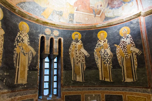 Antiguos Frescos Antigua Iglesia Ahora Museo Chora Estambul Turquía —  Fotos de Stock