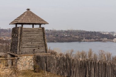 Zaporizhzhia 'daki Khorytsia adasında bulunan 