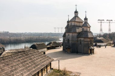 Zaporizhzhia 'daki Khorytsia adasındaki 
