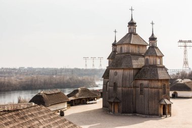 Zaporizhzhia 'daki Khorytsia adasındaki 