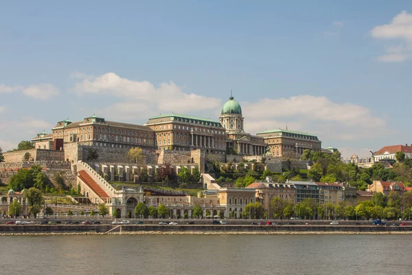 Vista Castelo Buda Budapeste Hungria — Fotografia de Stock