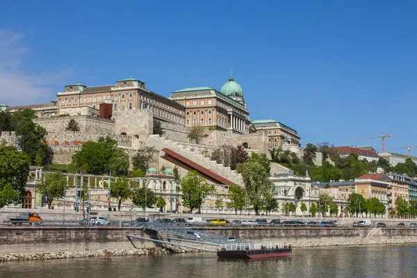 Vista Castelo Buda Budapeste Hungria — Fotografia de Stock