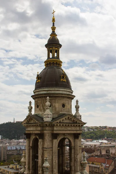 Вид Колокольню Базилики Святого Стефана Будапеште Венгрия — стоковое фото