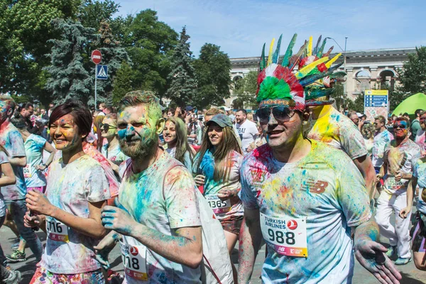 Charity Marathon Holirun Kyiv Ukraine June 2017 — Stock Photo, Image