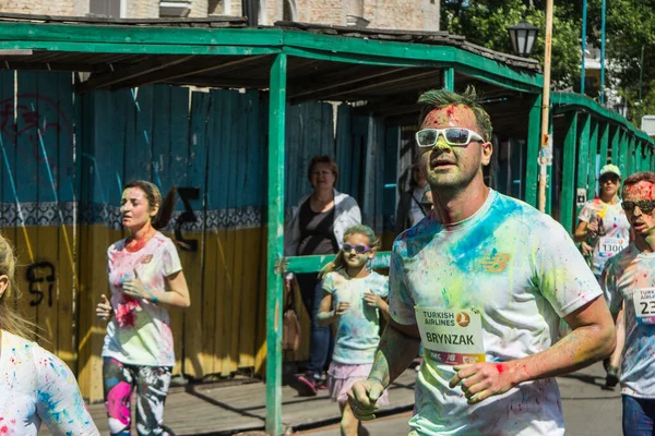 Maraton Charytatywny Holirun Kijowie Ukraina Czerwca 2017 — Zdjęcie stockowe