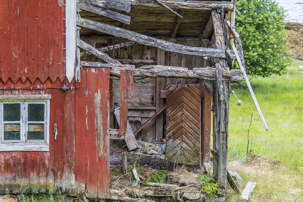 Lost and abandoned places in a forest