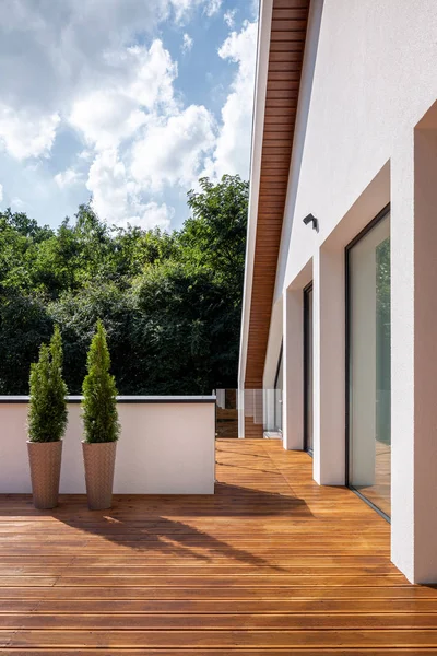 Stilvolle Wohnterrasse — Stockfoto