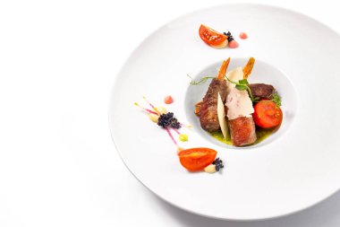 Hamurda kızarmış karides.