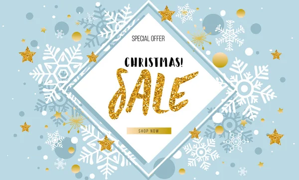 Noel, yeni yıl, kış satış afişi. Poster, arka plan, el ilanı, davetiye kartı, kış öğeleri ile şablon tasarımı. Vektör illüstrasyon Eps 10