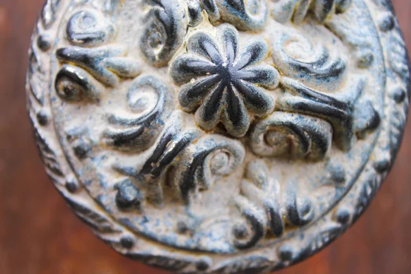 Doorknob Ancient Detail Surface — Stock Photo, Image