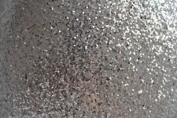Silver Sequins Surface Detail