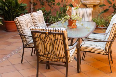 Avlu Detay Veranda Deseni