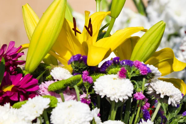 Floral Centerpiece Carnation — Stock Photo, Image