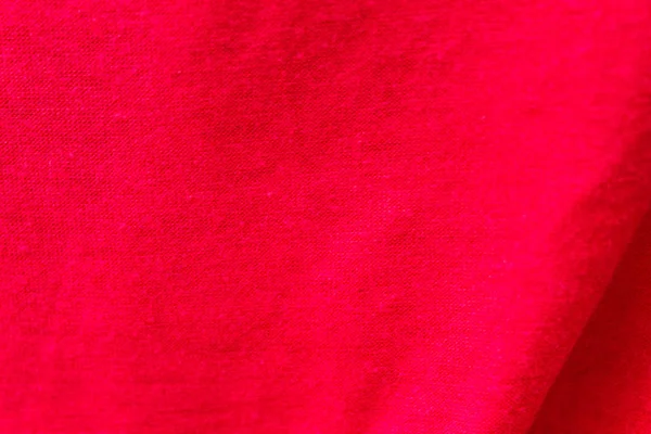Деталь Поверхности Красной Ткани — стоковое фото